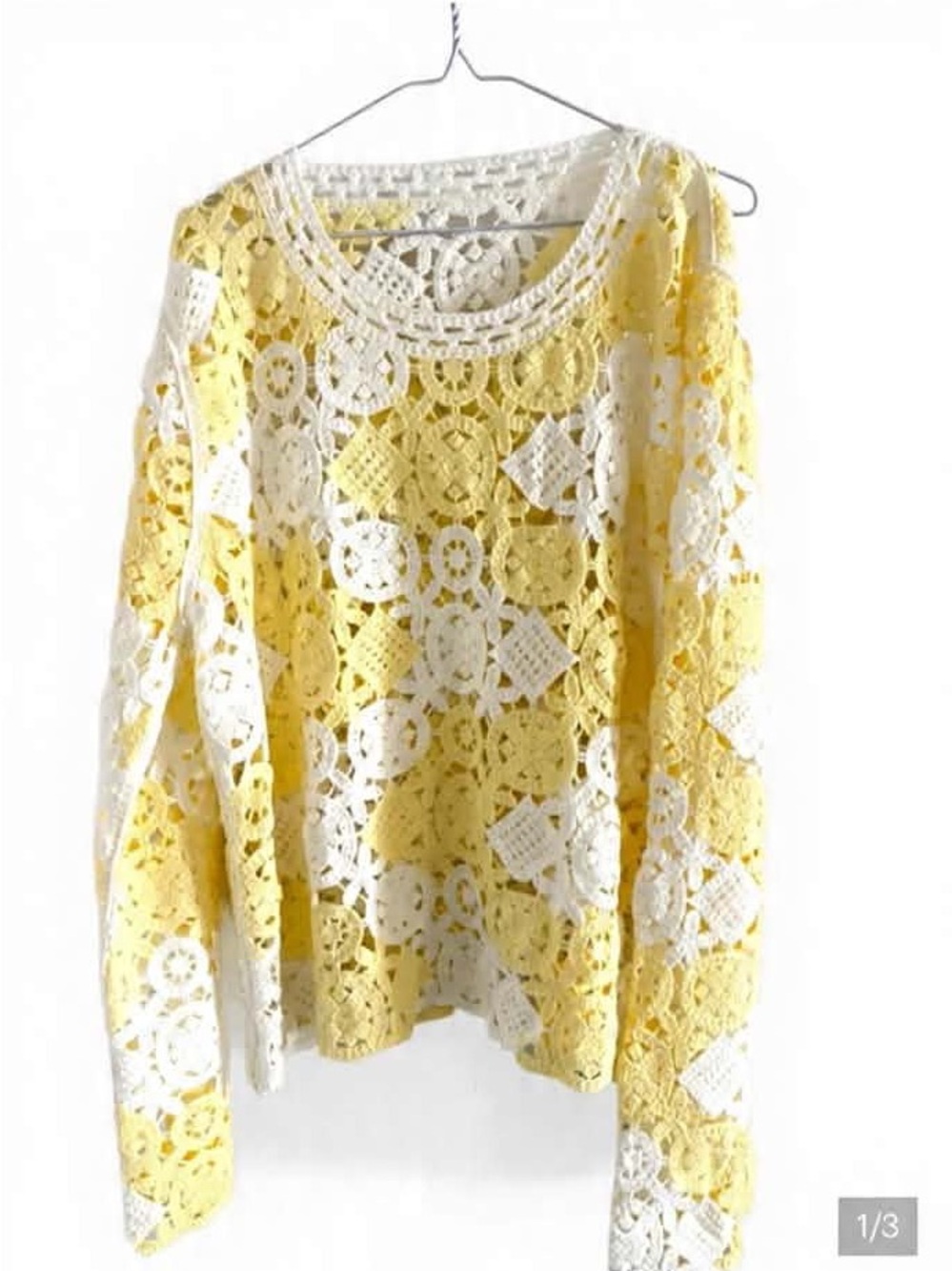 Cram crochet sweater